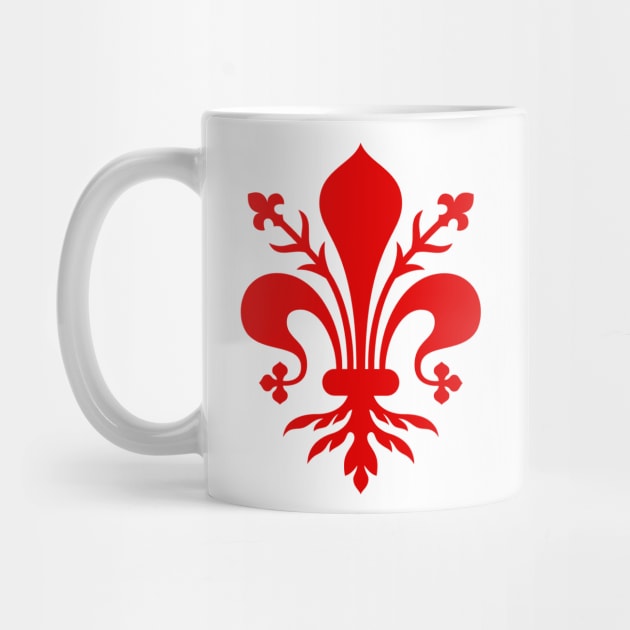 Florence Italy Fleur De Lis Sticker by aterkaderk